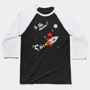 Chiliz to the moon !! Baseball T-Shirt